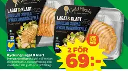 Coop Guldfågeln Kyckling Lagat & klart erbjuda