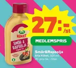 Coop Arla Köket Smör&Rapsolja erbjuda
