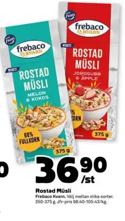 Coop Rostad Müsli erbjuda