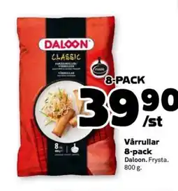Coop DALOON Vårrullar 8-pack erbjuda