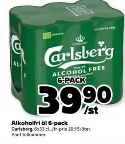 Coop Carlsberg Alkoholfri öl erbjuda
