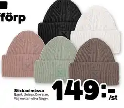 Coop Stickad mössa Exani erbjuda