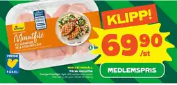Coop Kronfågel Färsk minutfilé erbjuda