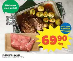 Coop Fläskstek av bog erbjuda