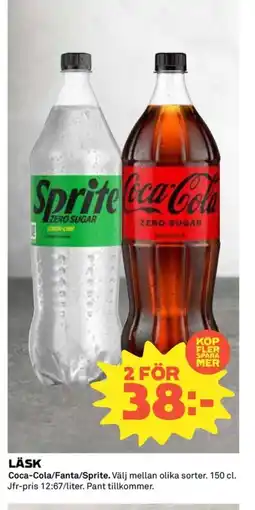 Coop Läsk erbjuda