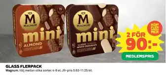 Coop MAGNUM Glass flerpack erbjuda