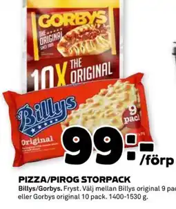 Coop Pizza/pirog storpack erbjuda
