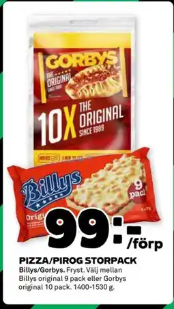 Coop Pizza/pirog storpack erbjuda