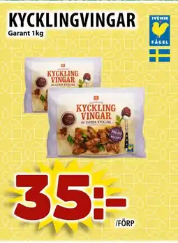 Matvärlden Tensta Garant Kycklingvingar erbjuda