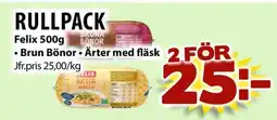 Matvärlden Tensta Felix Rullpack erbjuda