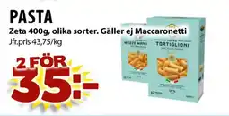Matvärlden Tensta ZETA Pasta erbjuda