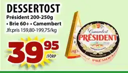 Matvärlden Tensta Président Dessertost erbjuda