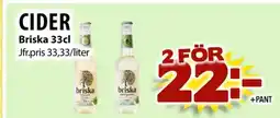 Matvärlden Tensta Briska Cider erbjuda