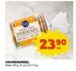 Coop FAZER Havrerundel erbjuda