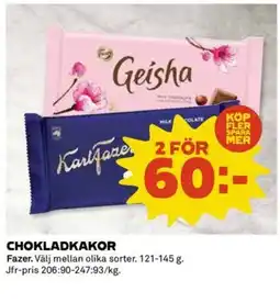 Coop FAZER Chokladkakor erbjuda