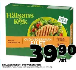 Coop Hälsans Kök Grillade filéer - ovo-vegetarisk erbjuda