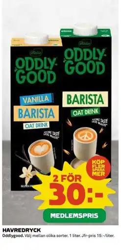 Coop Oddlygood Havredryck erbjuda