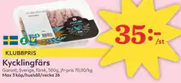 Hemköp Garant Kycklingfärs erbjuda