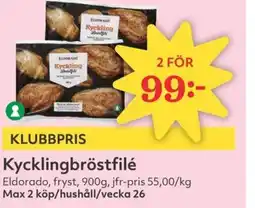 Hemköp EXPORADO Kycklingbröstfilé erbjuda