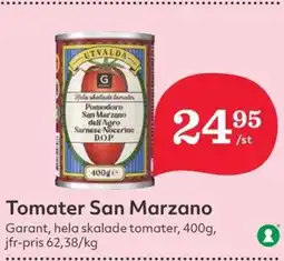 Hemköp Garant Tomater San Marzano erbjuda