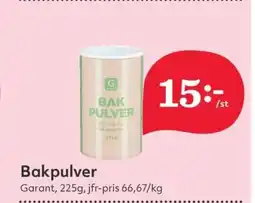 Hemköp Garant Bakpulver erbjuda