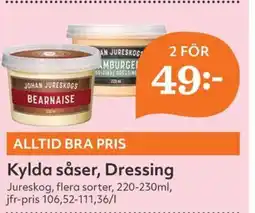 Hemköp Kylda såser, Dressing erbjuda