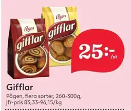 Hemköp Pågen Gifflar erbjuda