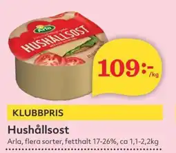 Hemköp Arla Hushållsost erbjuda