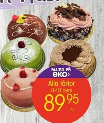 EKO Alla tårtor erbjuda