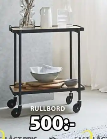 JYSK Rullbord erbjuda