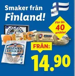 Lidl Smaker från land! erbjuda