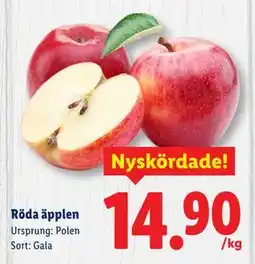 Lidl Röda äpplen, SEK 14.9 erbjuda