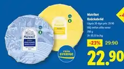 Lidl Matriket Knäckebröd, SEK 22.9 erbjuda