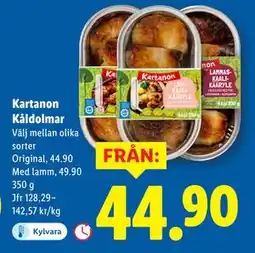 Lidl Kartanon Kåldolmar erbjuda
