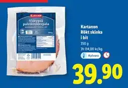 Lidl Kartanon Rökt skinka i bit, SEK 39.9 erbjuda