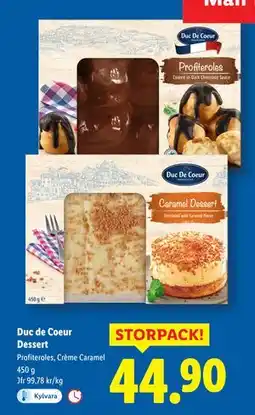 Lidl Duc de Coeur Dessert, SEK 44.9 erbjuda