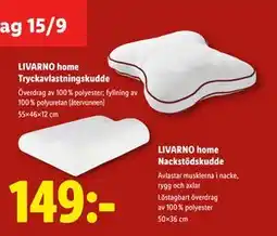 Lidl LIVARNO home Nackstödskudde, SEK 149 erbjuda
