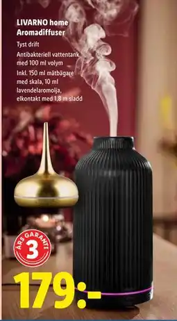 Lidl LIVARNO home Aromadiffuser, SEK 179 erbjuda