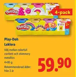 Lidl Play-Doh Leklera, SEK 59.9 erbjuda