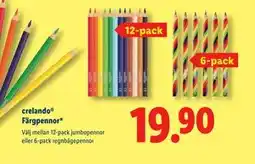 Lidl crelando Färgpennor, SEK 19.9 erbjuda