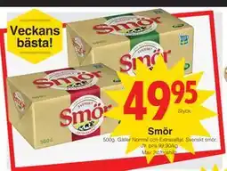 Matöppet Smör, SEK 49.95 erbjuda