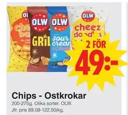Matöppet Chips - Ostkrokar, SEK 49 erbjuda