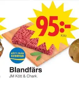 Matöppet Blandfärs, SEK 95 erbjuda
