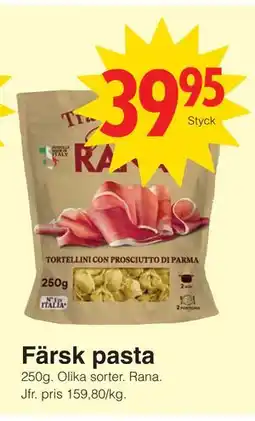 Matöppet Färsk pasta, SEK 39.95 erbjuda