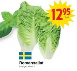Matöppet Romansallat, SEK 12.95 erbjuda