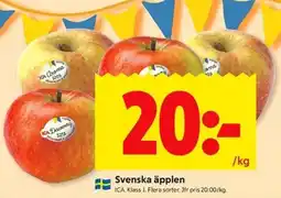 ICA Kvantum Svenska äpplen erbjuda