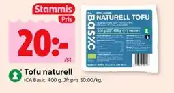 ICA Kvantum Tofu naturell erbjuda