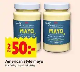 ICA Kvantum ICA American style mayo erbjuda