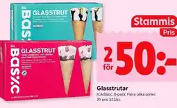 ICA Kvantum ICA Glasstrutar erbjuda