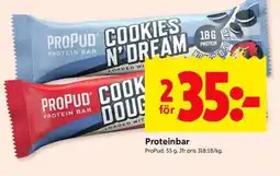 ICA Kvantum PROPUD Proteinbar erbjuda